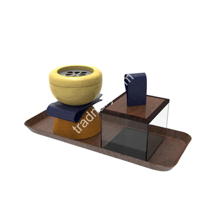 El último quemador de incienso de madera tradicional Mubkhar Bukhoor forma de cono regalo de Ramadán Tradnary Exim Pvt Ltd venta al por mayor disponible - Product Image 6