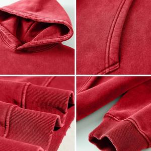 Nouvelle conception goutte épaule personnalisée femmes sweats à capuche mode tenue décontracté surdimensionné couleur unie doux et confort femmes à capuche - Product Image 3