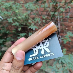 Rollo de cuerno de vaca sólido puro, varilla cilíndrica de cuerno de buey Premium, acabado pulido para joyería, mango de cuchillo artesanal DIY y proyectos hechos a mano - Product Image 5