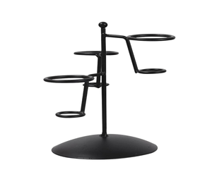 Support à crème glacée en métal couleur or Vaisselle de qualité supérieure Porte-crème glacée Offre Spéciale Design look Support à crème glacée - Product Image 6