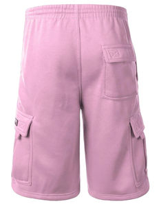 กางเกงขาสั้นทรงคาร์โก้สำหรับผู้ชายกางเกงขาสั้นทรงหลวมแบบมีกระเป๋าด้านข้าง - Product Image 3