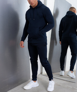 Ensemble de survêtement à capuche et de jogging en coton personnalisé de haute qualité pour hommes pulls à capuche surdimensionnés pantalons de survêtement délavés ensemble de 2 pièces pour hommes - Product Image 2