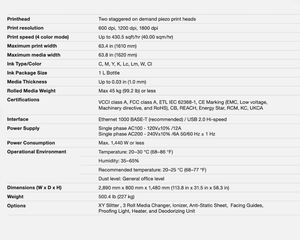 เครื่องพิมพ์/เครื่องตัด UV รุ่น Global-Supplying Sales UCJV330-160 (64 นิ้ว) - พร้อมจัดส่ง 2 เครื่อง - Product Image 4