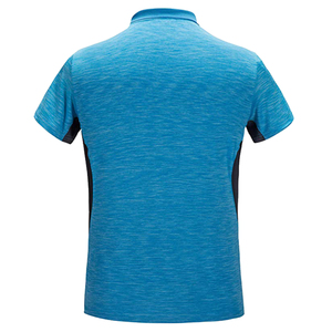 Camiseta Polo de Spandex/Poliéster al por Mayor, Suave, Elástica, Cómoda, Transpirable, Diseño Clásico, Informal, Deportiva, Oscuro, Atuendo de Verano - Product Image 3