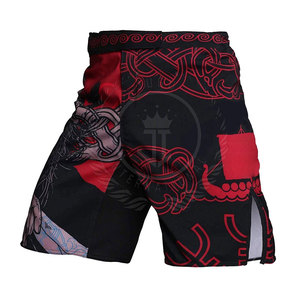 Shorts de MMA Ligeros al por Mayor, Cintura Elástica Cómoda, Logotipo Frontal, Servicio OEM de Alta Calidad para Venta en Línea - Product Image 1