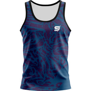 Camiseta sin mangas ajustada atlética para hombre, chaleco ligero de gimnasio para deportes, entrenamiento físico, actividades diarias informales - Product Image 1