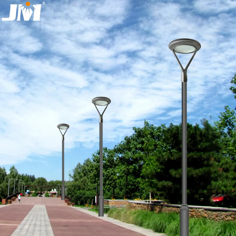 Modedesign Wasserdichter Straßen laternen pfosten Aluminium druckguss LED Pole Top Light Garten mast leuchte im Freien