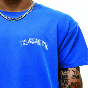 T-shirts décontractés pour hommes en coton 100% à col rond et à côtes, impression sérigraphique personnalisée - Product Image 4