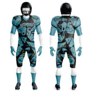 Nueva camiseta de fútbol americano sublimada Reversible de alta calidad, conjuntos de uniformes de fútbol americano para jóvenes y adultos personalizados - Product Image 3