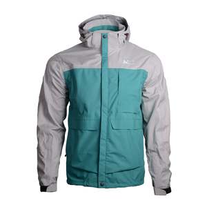 OAAX Hombres Impermeable Recubierto Soft Shell Windbreaker Casual Fitness Style Chaqueta Rellena de poliéster Resistente al agua a prueba de viento - Product Image 4