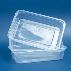 Được bán nhiều nhất <span class=keywords><strong>2025</strong></span> nhựa dùng một lần container đóng gói 550 650ml PP hình chữ nhật đưa ra container thực phẩm tủ đông an toàn thực phẩm container - Product Image 1