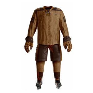 Jersey de hockey sobre hielo de calidad superior hecho en fábrica Fabricantes profesionales Conjunto de uniforme y pantalón de hockey sobre hielo hecho a mano - Product Image 2