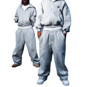 Conjunto Deportivo Premium para Hombre, Invierno, Personalizable, Sudadera con Capucha de 460 g/m², Estilo Oversize - Product Image 1