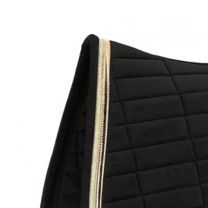 Tapis de selle en tissu de bambou écologique, antibactérien, naturel, pour l'équitation, avec relief pour le cou de cheval et finition douce au toucher - Product Image 5