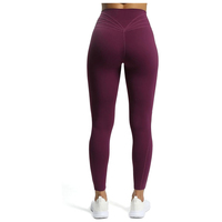 Leggings de Yoga para Mujer, Casuales, con Logotipo Personalizado, Cintura Media, Sin Costuras, Transpirables, Antibacterianos, Sólidos, para Gimnasio, Fitness, Entrenamiento, Levanta Glúteos, Invierno