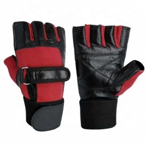ถุงมือหนังสำหรับออกกำลังกายและยกน้ำหนักเหมาะกับชายและหญิงถุงมือหนังแฟชั่นใหม่ปรับแต่งได้ตามต้องการ - Product Image 3