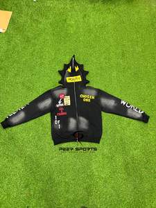 Vente flash 2025 – Sweat à capuche zippé en molleton 100 % coton, uni, chaud pour l'hiver, très demandé, tendance, fabriqué au Pakistan, séchage rapide - Product Image 6