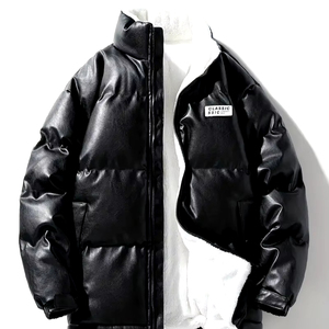 Veste à bulles d'hiver de qualité supérieure pour hommes vestes en duvet à bulles chaudes d'extérieur légères et régulières pour hommes - Product Image 1