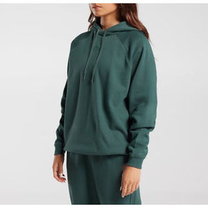 2025 nouveau pull décontracté 100% coton de haute qualité à la mode à capuche Logo personnalisé pull à capuche pour les femmes - Product Image 2