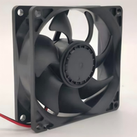 80x80x25mm 12V Carré Meilleure Pression Statique BLDC Ventilateur Compact Axial