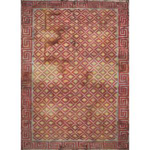 Alfombras Clásicas Nayaab de Algodón Azul, Diseño Geométrico a Rayas Rectangulares y Trenzadas en 3D para la Entrada y Sala de Estar del Hogar - Modelo Patd-81 - Product Image 1