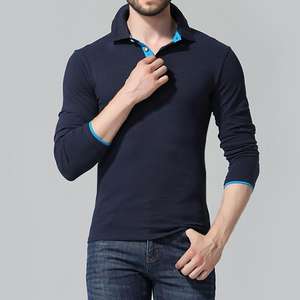 Venta al por mayor hombre Polo 100% algodón manga corta Hombre camiseta Polo diseño personalizado alta calidad transpirable hombres Polo - Product Image 3