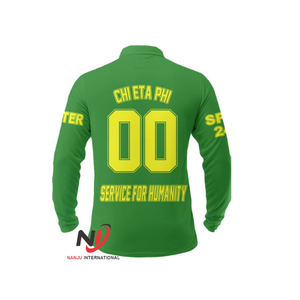 Chi phi Beta เสื้อยืดคุณภาพสูงผ้าฝ้ายนุ่มปักโลโก้ใส่สบายพอดีกับขนาดจริง - Product Image 3