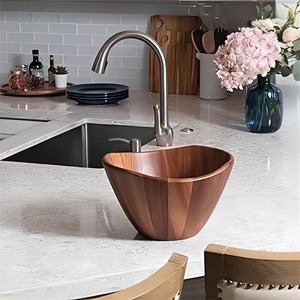 Best Grade Rustic <b>Mango</b> <b>Wooden</b> <b>Bowl</b> with Hand-Carved Texture for Home Decor and Serving Use Available for Wholesale Price - Product Image 5