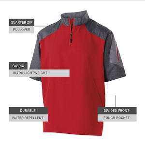 Veste décontractée pour homme avec logo personnalisé, impression respirante, manches courtes, veste graffiti pour homme, veste de baseball - Product Image 3