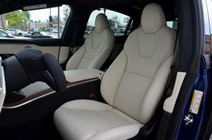 Modèle ES d'occasion 2024, importation haut de gamme d'Europe, conduite à droite, bleu, RHD/LHD, cuir foncé - Product Image 3