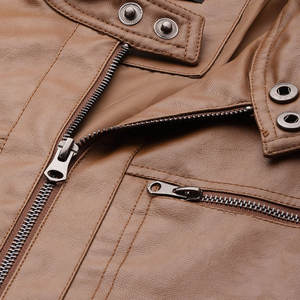 Veste en cuir confortable à prix avantageux, qualité supérieure, cuir de vache véritable, 100% cuir véritable, veste tendance pour homme - Product Image 6