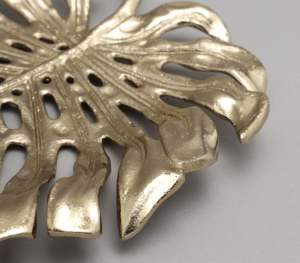 Bandeja de hoja de oro moderna, vajilla de Ramadán para boda, bandeja de comida decorativa, Bandejas para servir - Product Image 4