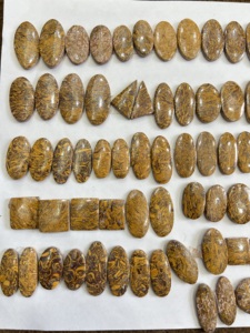 Lote de cabujones de jaspe Mariam sueltos de tamaño personalizado de grado AAA + para fabricación de joyas, piedras preciosas naturales - Product Image 3