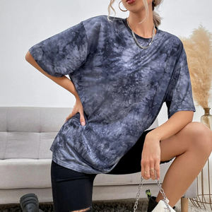 Personalizada 2024 señoras sólido Crop Top XL algodón camisetas en blanco impreso recortado Oversize mujeres estilo Casual Crop Tops - Product Image 3