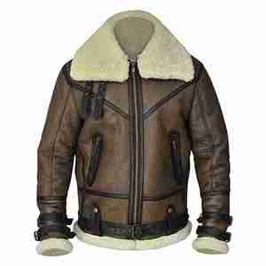 Veste en cuir d'agneau véritable noir personnalisé pour hommes vêtements d'hiver à la mode-prix usine direct du Pakistan - Product Image 1