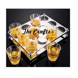 Soporte de vidrio acrílico y acero de diseño fabuloso para utensilios de cocina soporte de vidrio decorativo a precio competitivo - Product Image 3