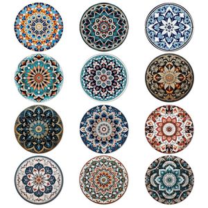 Posavasos de madera impresos decorativos para uso en la cocina Posavasos de madera personalizados con logotipo e impresión - Product Image 4