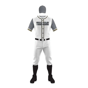 Conjunto de Uniforme de Béisbol Personalizado, Jersey y Pantalones Sublimados, Ropa Deportiva Transpirable de Poliéster para Hombres y Equipos Juveniles de Béisbol - Product Image 3