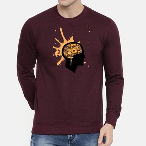 Sweat-shirt à capuche unisexe personnalisé, col rond, 100% coton, doublure polaire, hiver, fabrication OEM - Product Image 1