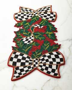 เสื่อปูโต๊ะตกแต่งลายดอกไม้คุณภาพพรีเมี่ยมสำหรับงานโรงแรมบ้านเพิ่มสัมผัสพิเศษให้กับงานเลี้ยงอาหารกิจกรรมพิเศษอินเดีย - Product Image 4