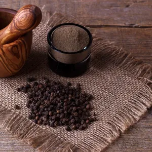 Herbojit International 100% Pure Organic Black Pepper Powder Finely Ground Pungent Made India 12 Month <b>Shelf</b> Life for Spice - Product Image 4