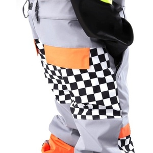 2025 <b>Ski</b> Bib Pants Women Waterproof Slim Fit Elastic 4 Way Stretch Quick Dry Snowboard Pants Men Winter Low Moq <b>Ski</b> & Snow Wear - Product Image 5