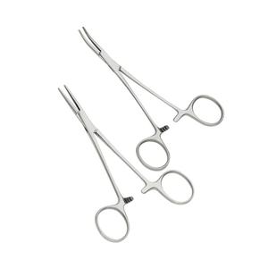 คีมหนีบหลอดเลือดฮัลส์ทีด์ โมสกีโต อาเรตี้ ฟอร์สเปส แบบโค้ง 5.5 นิ้ว ทำจากเหล็กกล้าไร้สนิม ยี่ห้อ SIMAECO SP ชุดเครื่องมือผ่าตัดทั่วไป - Product Image 5
