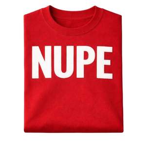 Nupe 1911 Kappa Alpha Psi Fraternity Crimson Sleeve Chenille T Shirt True To Size Premium Cotton Greek Apparel - Product Image 6