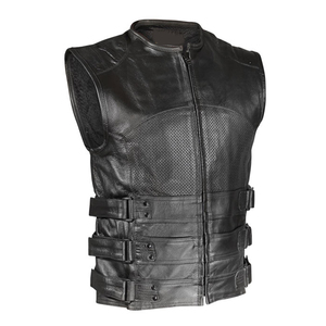 Trending Fashion Men Custom Made Vegan Leather Cowhide Mild <b>Waistcoat</b> Vest, Cowhide Leather Premium Vest Men <b>Women</b> - Product Image 2