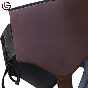 Protège-aine Protecteur Aine Shell Mma Boxe Sports en cuir véritable Protection de boxe Protège-aine avec logo personnalisé Art Martial - Product Image 2