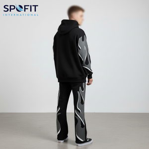 Ensemble de survêtement à capuche et jogging pour homme, qualité supérieure, impression sérigraphique, survêtement classique, vêtements de rue pour garçons, utilisation de survêtements, 100% - Product Image 5