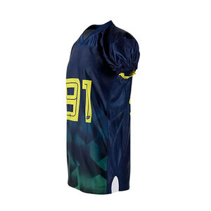 Nouvelle saison en gros équipe porter maillot de Football américain uniforme cousu Logos vêtements d'entraînement tenue - Product Image 4