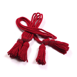 2024 personnalisé Mahroon couleur haute qualité uniforme de cérémonie chapeau cordon confortable en vrac quantité vente - Product Image 5