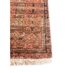 พรมขนสัตว์ถักนิตติ้งสีแดงและสีส้มผ้า Er-3067ประดับห้องโถงรูปแบบนามธรรมสำหรับวัยรุ่นตกแต่งบ้านด้วยพรม Jaipur - Product Image 4